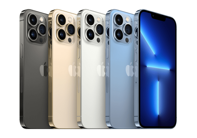 iPhone 13 Pro Max and Pro family of popular Apple smartphones from Victra Verizon at a Victra Verizon Store Near Me
