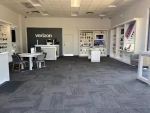 Interior of Victra Verizon Authorized Retail Store in Scottsdale Pima, AZ.