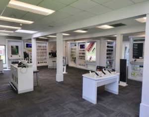 Interior of Victra Verizon Authorized Retail Store in Grand Junction North 2826, CO.