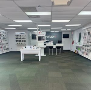 Interior of Victra Verizon Authorized Retail Store in Tucker, GA.