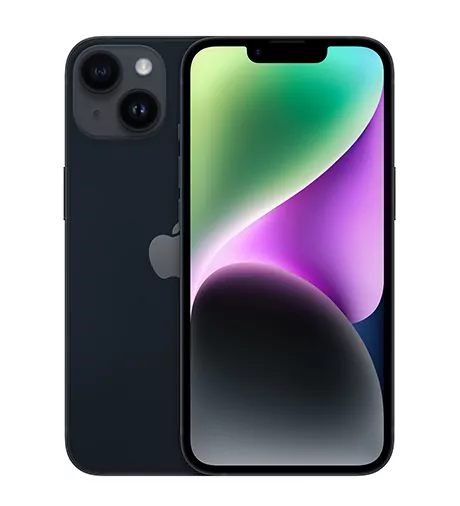 iPhone 14 Plus in Midnight