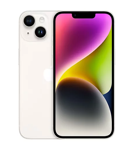 iPhone 14 Plus in Starlight
